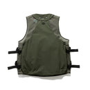 Green tactical vest on a white background, Obroi
