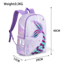 Sequins Girls Schoolbags For Primary School Students Backpacks Kids Mermaid Knapsack Children Fishtail Packsack