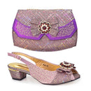 Bag and Shoe Set Matching Shoes and Bags for Wedding Heels Luxury Shoes