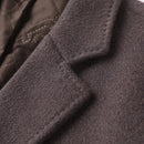 Men's Wool & Blends Jackets Men Slim Fit Straightforward Anti Wrinkle Business Casual Single Breasted Coat