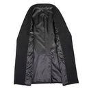 Wool Jacket Winter Men's Double Breasted Long Section Thick Blends Coat Business Woolen Lapel Slim Trench Jacket Windbreaker