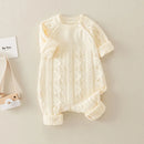 Baby Boys Girls Romper Infant Bodysuit Knit Fitted Crawling Suit Outfit Cute Kids Clothes Jumpsuit Easter
