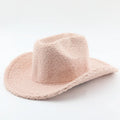 Carnival Outdoor Western Cowboy Top Lamb Woolen Hat Warm Autumn And Winter Jazz Hat