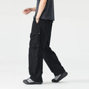 Spring Summer Cargo Pants Men Loose Casual Outdoor Pants Straight Trousers