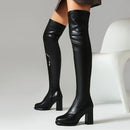 Women's Over the Knee High Boots Elegant Autumn Winter Shoes Boot Ladies Party Shoes