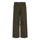 Spliced Casual Pants Mens Pleated High Street Drawstring elastic waist Loose Wide leg Trousers Men