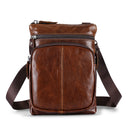 Genuine leather men bag business casual men crossbody bag retro