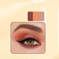 Three-Color Eyeshadow Stick,Eyeshadow Stick, Waterproof and Long-Lasting Pearlescent Metallic Eyeshadow