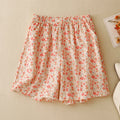 Floral patterned shorts on a beige background, Obroi