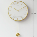 Nordic Wall Clocks Minimalist Marble Home Design Coffee Shop Wall Clocks Advanced Home Decor