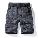 Men's Camouflage Cargo Shorts Loose Fit Casual Outdoor Work Shorts High Quality Cotton Men Short Pants