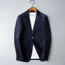 Autumn Winter Handsome Men Slim Casual Corduroy Suit Jacket