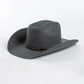 Wool Western Cowboy Hats Vintage Jazz Hat Men's Gentleman Cloche Church Caps