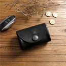 Genuine Leather Wallet  Vintage Original Purse With Coin Pocket Money Bag Card Holder