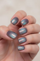 24pcs Nails Short with Charms Designs Adhesive Nail for Girls Press on Nails