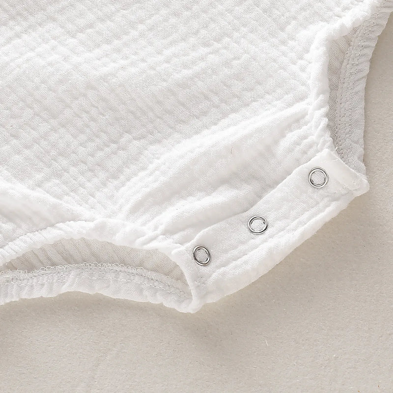 Summer Infant Baby Boys Girls Romper Sleeveless Rompers Baby Clothing