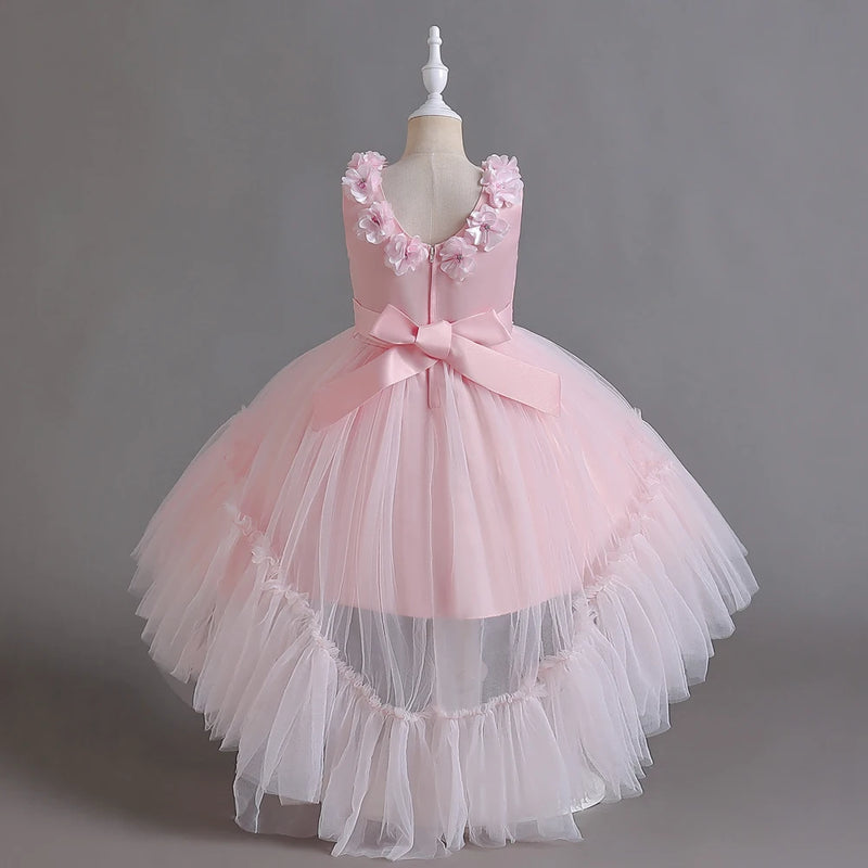 Elegant Girl Dresses Beading Flower Bride Weddings Party Princess