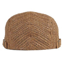 Berets Breathable Straw Spring Summer Sun Hat Beret Hat Adjust Ivy Flat Cap Unisex Beret Cap