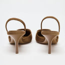Women Sandals Summer Singbacks Mules Shoes Elegant Party Dress Striptease Sandalias