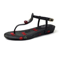 Summer Shoes Wedges Low Heels Emboridery Sweet Gladiator Flip Flops Elegant Women Sandals