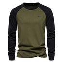 Men T-shirts Cotton Long Sleeve Casual Men Spring Tees Men Clothing