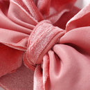 Big Hair Bows Girl Velvet Solid Headbands for Newborn Baby Girl Bowknot Sweet Kids Turban Children's Accessories Headwear