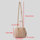 Hollow Small Tote Bag Designer Carving Women Handbags Luxury Shoulder Crossbody Bags Trend Summer Beach Bag