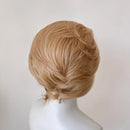 Peak Golden Blonde Wigs for Men 13x4Lace Front Wigs Short Bob Cut Cosplay Wigs for Women