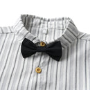 Bodysuit Set Toddler Autumn Spring Clothes Cotton Formal Wedding Costume