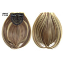 Hairpiece Bangs Hair Extension 2Clips Clip in Hair Blonde