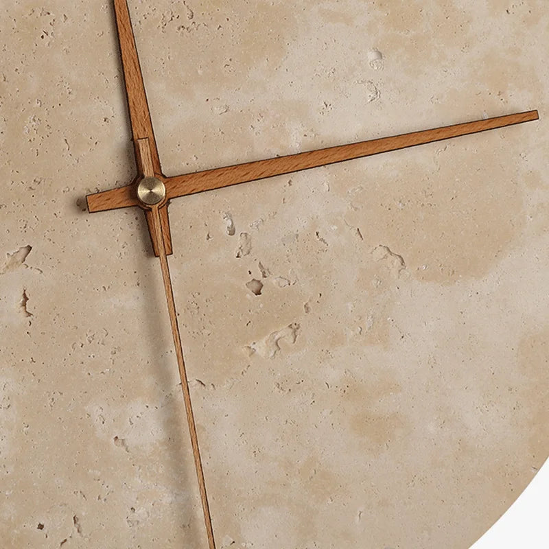 Natural Stone Clock Art Decoration Wall Lamp Interior Wall Lights Bedroom Decor Led Sconce