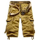 Camouflage Cargo Mens Shorts Summer Casual Cotton Military Camo Workout Bermuda Shorts For Men