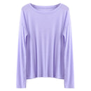 Casual Solid Women Long Sleeve Top Thin Look Through Sunscreen Women Tops And Blouses Feminist Shirt