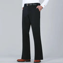 Spring Summer Men Slim Fit Elastic  Solid Men's Casual Thin Pants