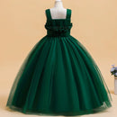 Christmas Girls Children Costume Princess Party Porn Dress Kids Bridesmaid Clothes Lace Birthday Gown Formal Prom Evening