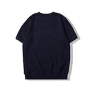 Navy blue t-shirt on a white background, Obroi