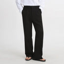 Pants Men Dress Clothing Loose Straight Casual Elastic Waist Male Office Formal Trousers