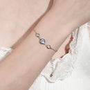 6.5mm 4mm Bracelet for Women Plata 925 Sterling Silver Adjustable Chain Bracelets Wrist Jewelry