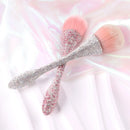 Nail Dust Bush Glitter Laser Soft Remove Dust Powder Cleaning Nail Brushes With Diamond Manicure Brush For Nail
