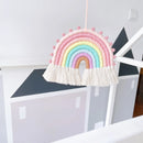 Nordic Rainbow Home Children's Room Decoration Pendant Woven Rainbow Hanging Wall Hanging Pendant