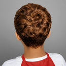 Short Curly Pixie Cut Wigs with Bangs Human Hair for Women