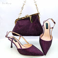 Elegant Green Ladies Shoulder Bag for Party Ladies Bag and High Heels