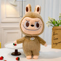 60cm Labubu Cartoon Ragdoll Plush Toys Mink Fur Cute Rabbit Ragdoll Accompany Sleep Plush