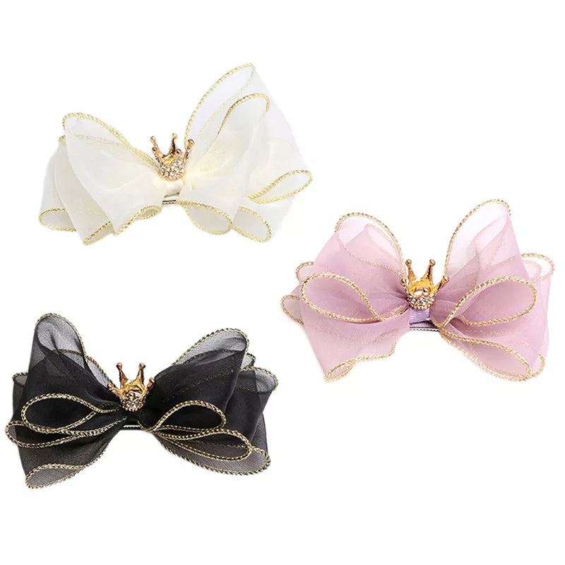 Children Three-dimensional Hair Clips Flower Crown Hair Ornaments Rim Hairpin Baby Headband Baby Girl  Baby Hair Accessories