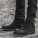 Men Ankle Boots Hand-Sewn Timeless Style Men's Ankle Boots