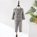 Boys Suit For Birthday 1 Year Clothes Set Baby Little Boy Children Formal Ceremony Tuxedo Dress Child