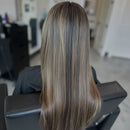 Light Brown Blonde Lace Front Wigs Highlighted Wig Silky Straight 13x4 HD Lace Front Wig for Women Wear&Go