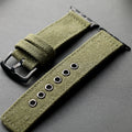 Handmade double-layer canvas strap compatible For Apple Watch men's thick Ultra S13 Watchband