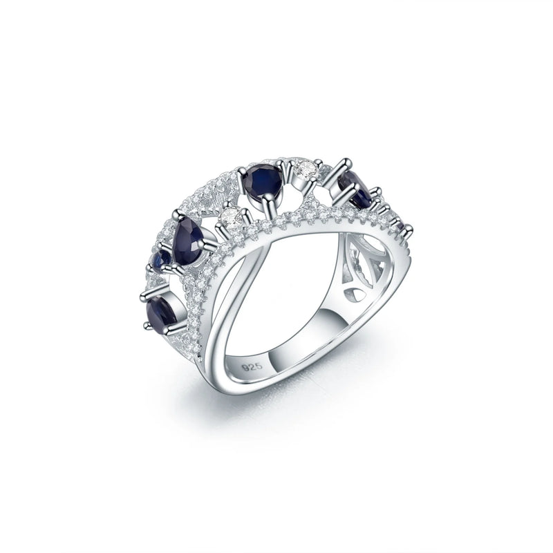 Jewels Light Luxury Design and High Grade Natural Diopside Prosperous Series 925 Silver Inlaid