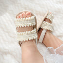 Girl sandals open toes baby shoes little girl sweet casual soft sole slippers flat shoes